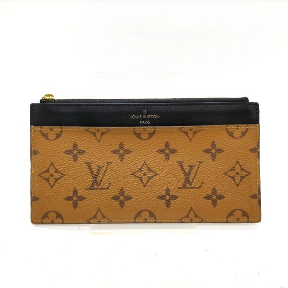 Louis Vuitton Brown Monogram Reverse Wallet mon404-100325 - Picture 1 of 9